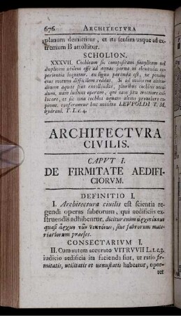 Architectura civilis.