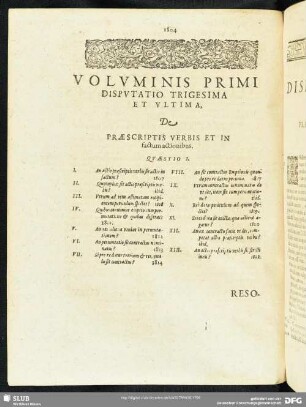 Disputatio Trigesima Et Ultima, De Praescriptis Verbis Et In factum actionibus