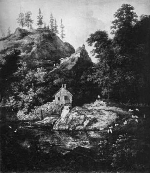 Allart van Everdingen (1621-1675), Bergsee