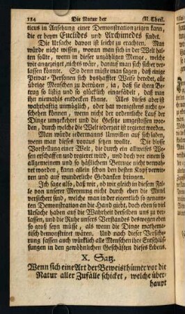 184-211, X. Satz - XVI. Satz
