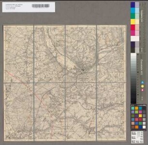 [Topographische Karte 1 : 25.000 (Meßtischblätter): Nördliche Rheinprovinz und südliches Westfalen]. 2649, [4607] Kettwig 51°18’-6°50’