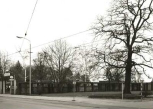 Dresden-Neustadt, Bautzner Straße / Ecke Diakonissenweg. Blick nach Osten