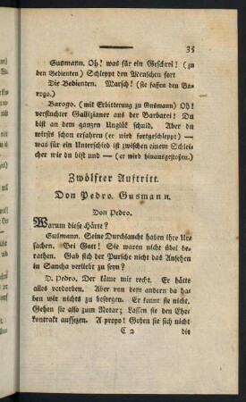 35-49, Zwölfter Auftritt. - Achtzehnter Auftritt.