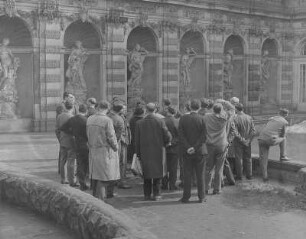 Dresden. Zwinger, Nymphenbad, Nordwand