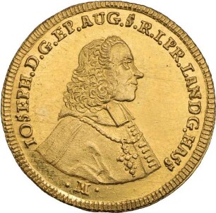 Münze, Dukat, 1744