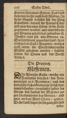Die Provintz Messenien