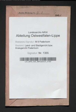 Erblasser: Tenge, Josephine: