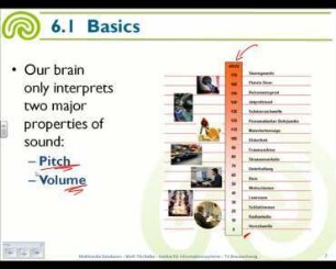 Introduction in Audio Retrieval 1 (12.05.2011)