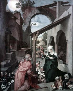 Paumgartner-Altar — Geburt Christi