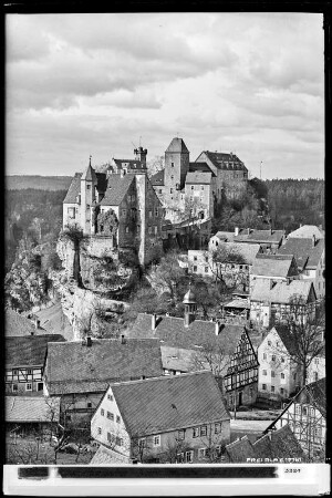 Jugendburg und Stadt Hohnstein