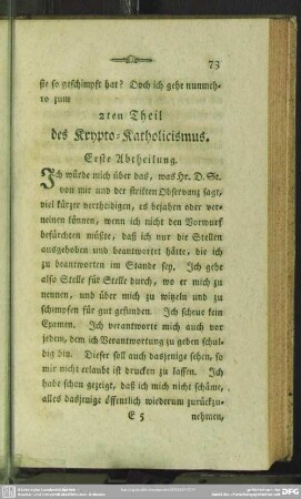 [2. Teil des Krypto-Katholizismus]