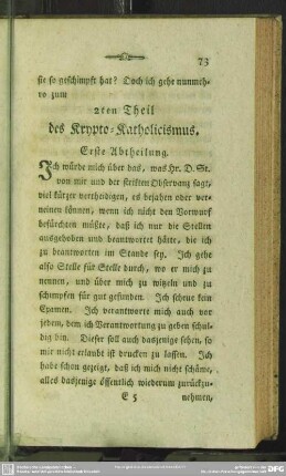 [2. Teil des Krypto-Katholizismus]