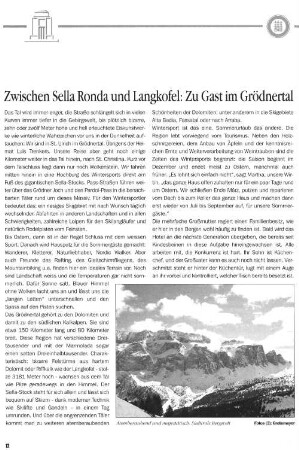 Zwischen Sella Ronda und Langkofel: Zu Gast im Grödnertal