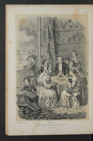 Tafel 4.: Amusements phisiques.