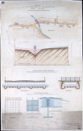 Annastraße, Projekt zu einer Brücke über den Düsselbach