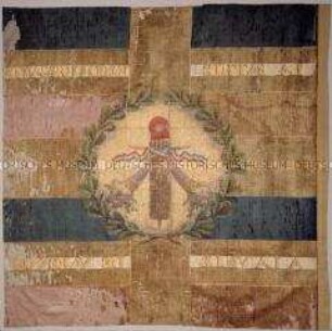 Fahne (Ehrenfahne), den Bürgern der Stadt Varennes vom Nationalkonvent übergeben für die Gefangennahme Ludwigs XVI.