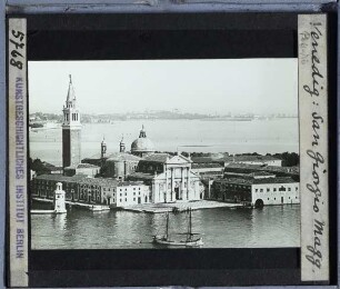 Venedig, S. Giorgio Maggiore : Außenansicht, Gesamtaufnahme