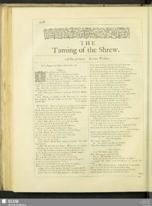 The Taming of the Shrew