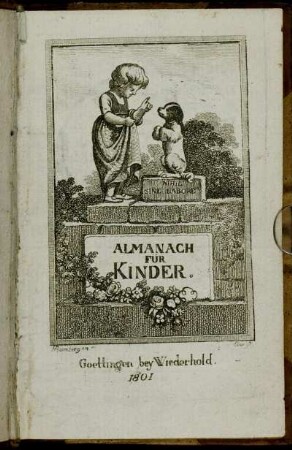 1801: Almanach für Kinder