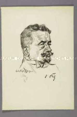 Bildnis des Politikers Wilhelm Külz