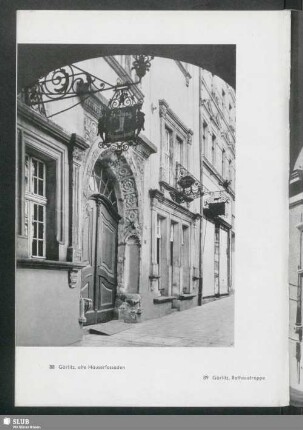 Görlitz, alte Häuserfassaden