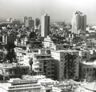 Havanna. Blick vom Hotel Capri auf die Neustadt