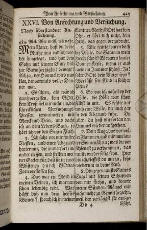 XXVI. Von Anfechtung und Versuchung.
