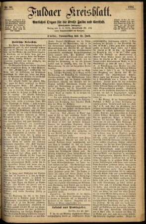 Ausgabe vom Donnerstag, den 12. Juli 1883.