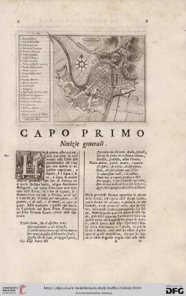 Capo primo: Notizie generali