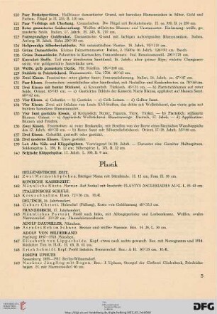 Plastik (Nr. 141-149)