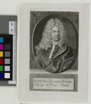 Bartholdus Henricus Brockes, J. U. Lic. et Pract. Hamb.