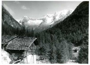 Alpen, Provinz Trient, Adamellogruppe, Aufstieg zur Mandronhütte