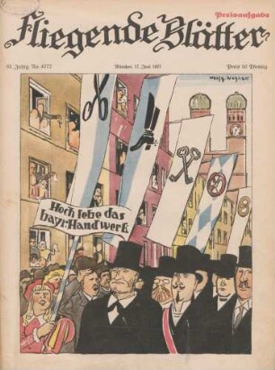 "Hoch lebe das bayr. Handwerk"
