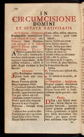 272-302, In Circumcisione Domini et octava Nativitatis.