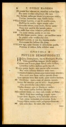 Epistola II Phyllis Demophoonti
