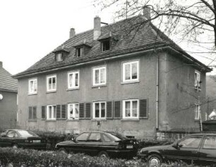 Pirna-Südvorstadt, Lucas-Cranach-Straße. Siedlung (1935/1938). Wohnhaus Nummer 25
