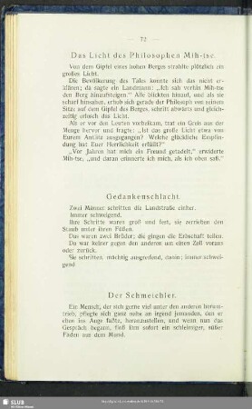 Der Schmeichler