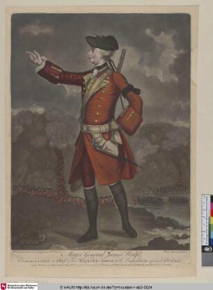 Major General James Wolfe