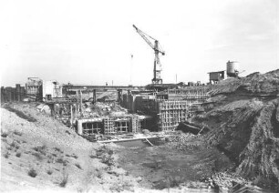 Baustelle Kraftwerk Ottendorf/Main