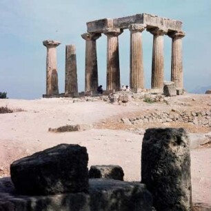 Alt-Korinth. Apollontempel
