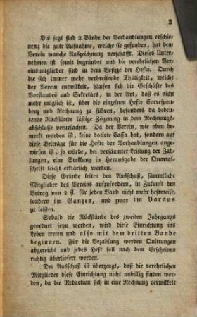 An die verehrlichen Mitglieder des Historischen Vereins für den Regenkreis