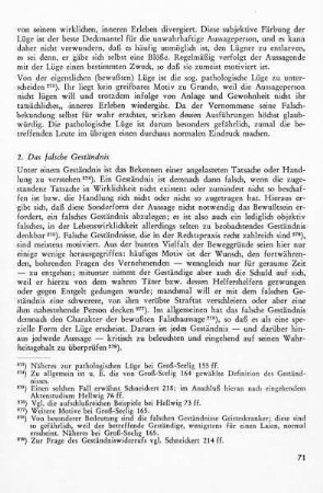 2. Das falsche Geständnis