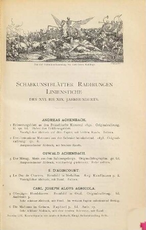 Sammlung von Auktionskatalogen : (d. Kunstantiquariats Amsler & Ruthardt, Berlin W., Behrenstr. 29 a.) [Umschlagt. :] Auction ... [Bis 39 unter d. Tit. : Kupferstichauction. s. vorh. Bl.]. 56