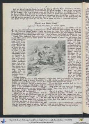 „Überall weht Gottes Hauch.“