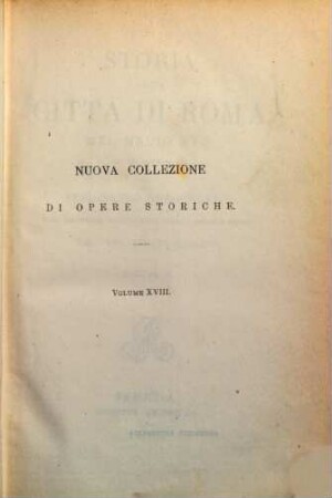 Storia della città di Roma nel medio evo dal secolo V al XVI, 6