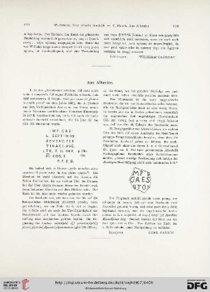 10.1907: Aus Albanien