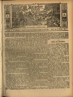 Ausgabe vom Sonntag, den 29. Oktober 1911.