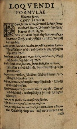 Methodus discendi formulas latinae linguae