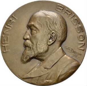 Daussin, Émile: Henri Brisson als Präsident der Abgeordnetenkammer