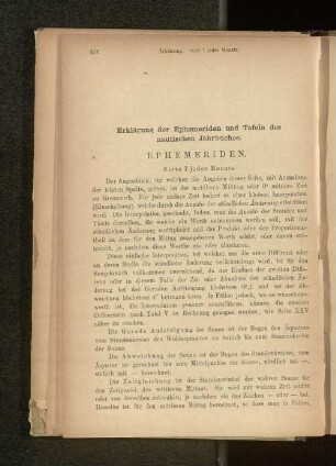 Erklärungen der Ephemeriden und Tafeln des nautischen Jahrbuches.